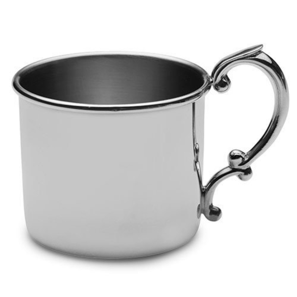 Empire Silver PEWTER Baby Cup Brite 892B BNIB